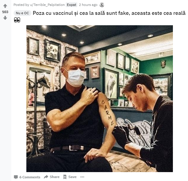 Mușchii lui Klaus Iohannis, viral în social media Mușchii lui Klaus Iohannis, viral în social media