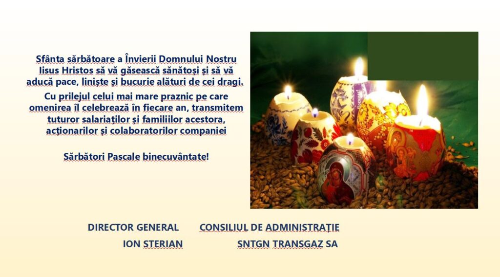 SNTGN TRANSGAZ SA