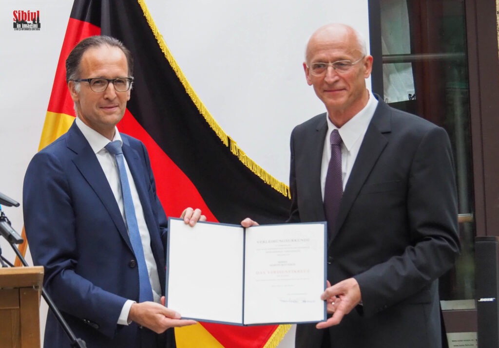 FOTO Martin Bottesch: Primesc această distincție conștient fiind de limitele și de imperfecțiunile mele, însă o primesc cu bucurie
