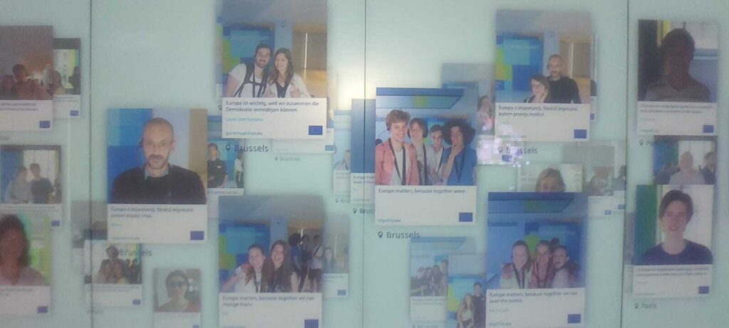 FOTO „Europarlamentar pentru o zi”, alături de sibianul Nicu Ștefănuță