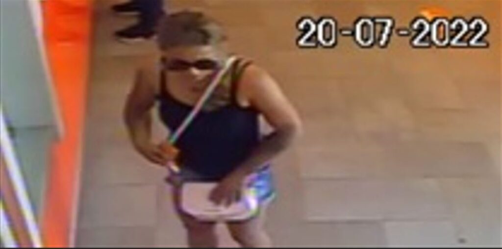 Polițiștii sibieni vă cer ajutorul pentru a prinde hoața din imagine