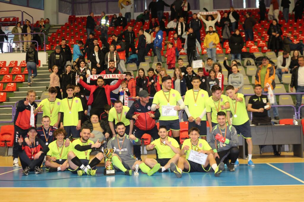 AFC Tălmaciu a cucerit pentru al doilea an consecutiv trofeul competiției județene la Futsal