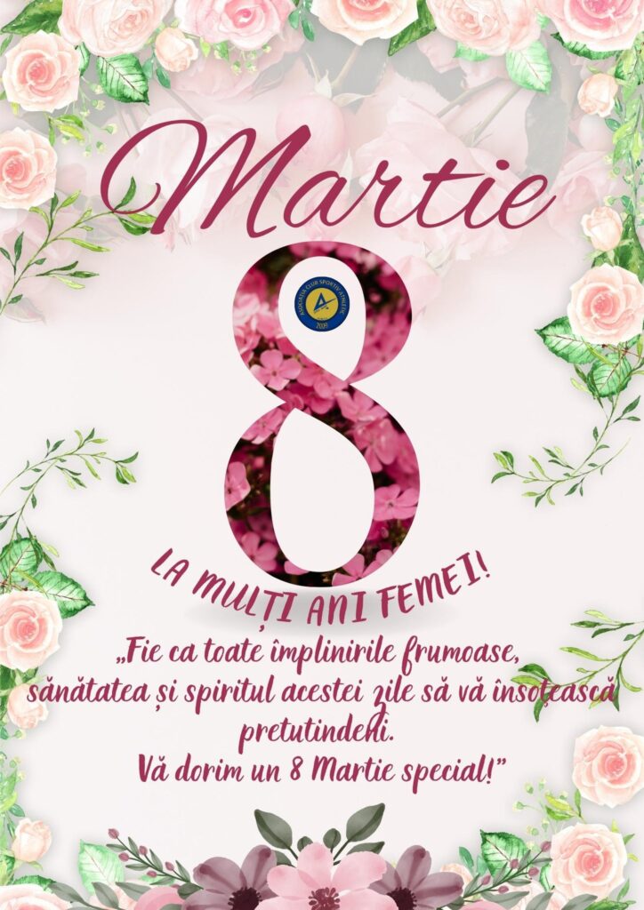 ACS Athletic Șura Mare: Vă dorim un 8 Martie special!