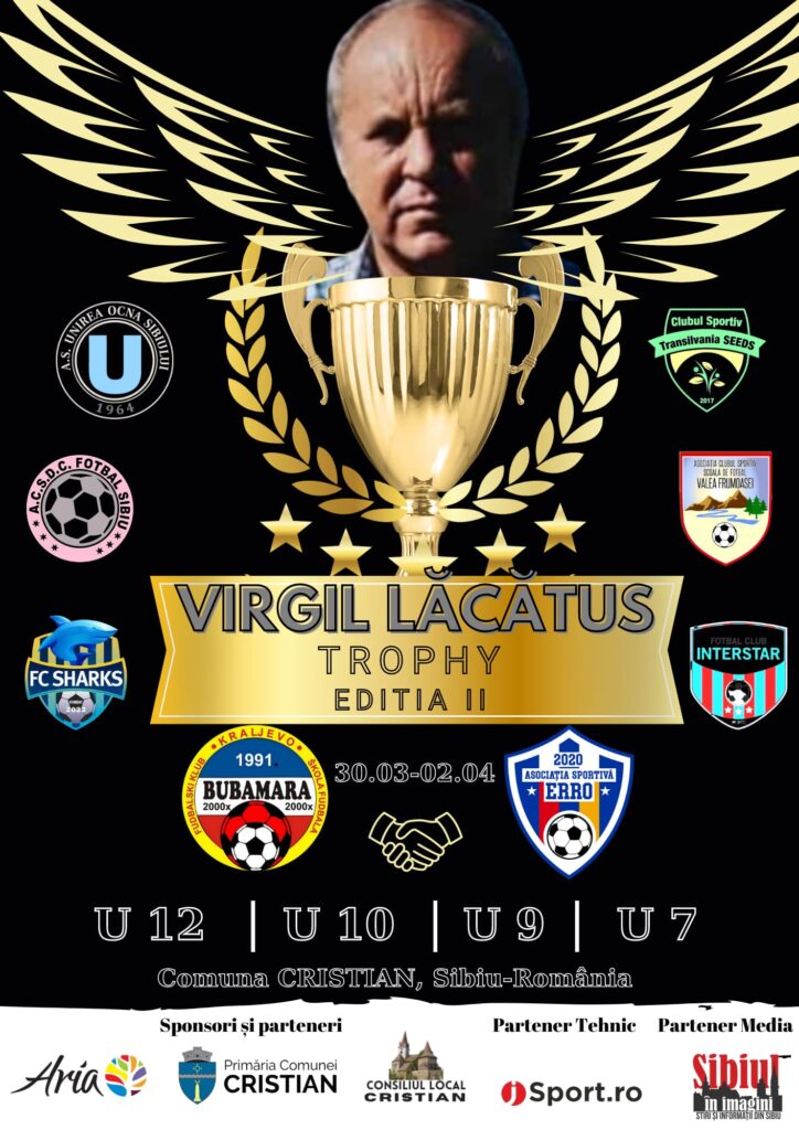 Aproximativ 300 de sportivi juvenili participă la competiția „Virgil Lăcătuș Trophy”