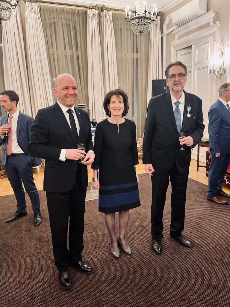 Cristian Lupeș, managerul Filarmonicii de Stat Sibiu, invitat să participe la evenimentul festiv organizat de Ambasada Franței in București