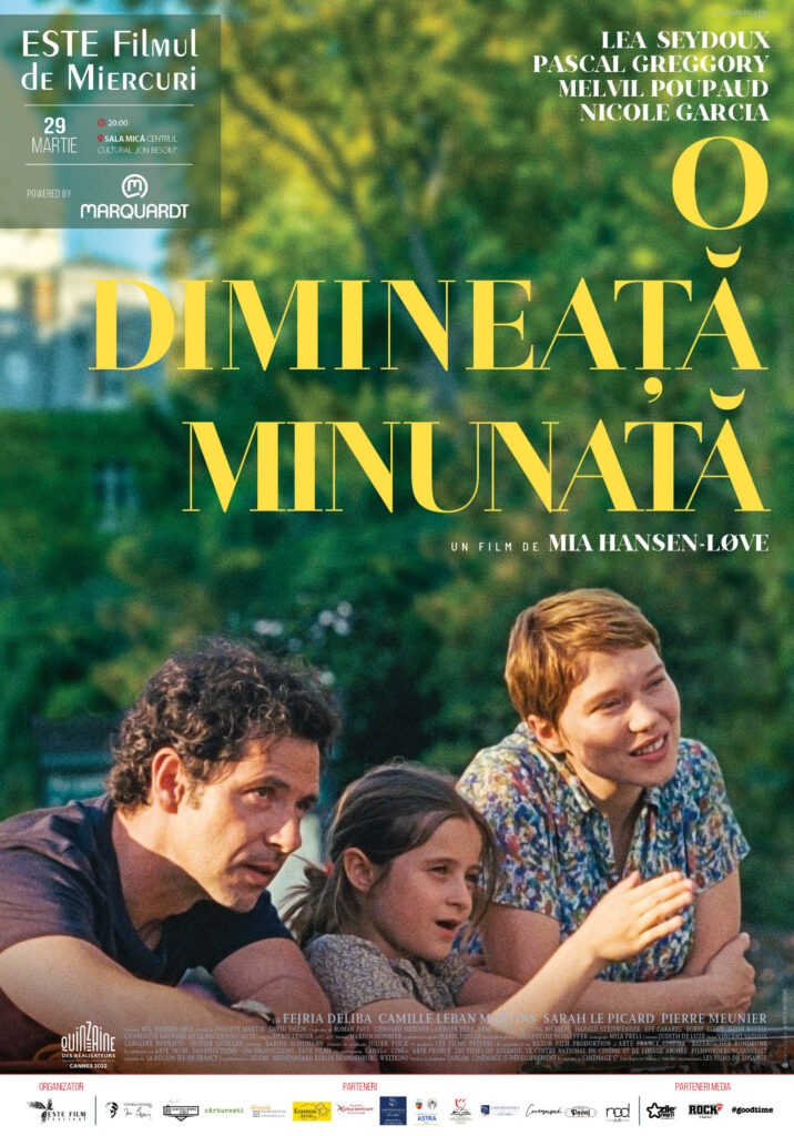 ESTE Filmul de Miercuri prezintă filmul ”O DIMINEAȚĂ MINUNATĂ”