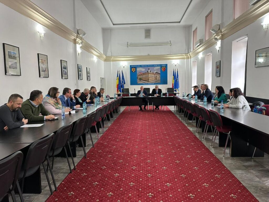 Francisc Gal, subsecretar de stat – Ministerul Muncii și Solidarității Sociale, a prezidat ședința de lucru a Comisiei de Dialog Social Sibiu