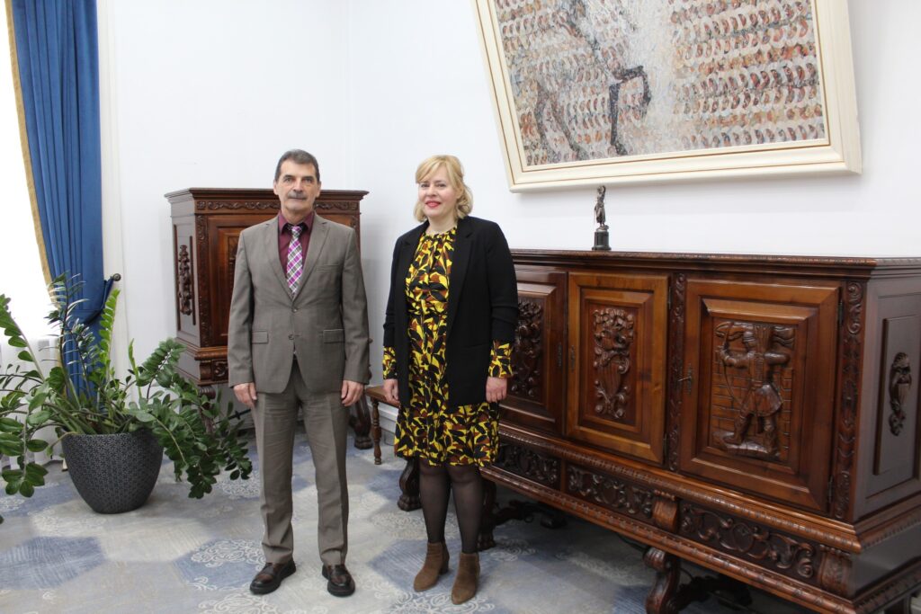 Marija Kapitanović, Ambasador al Republicii Croația la București, în vizită la Consiliul Județean Sibiu