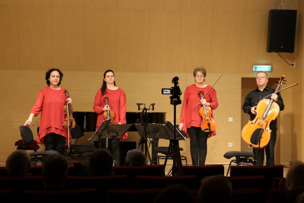 Prestigiosul cvartet Gaudeamus propune publicului sibian un recital de muzică contemporană românească