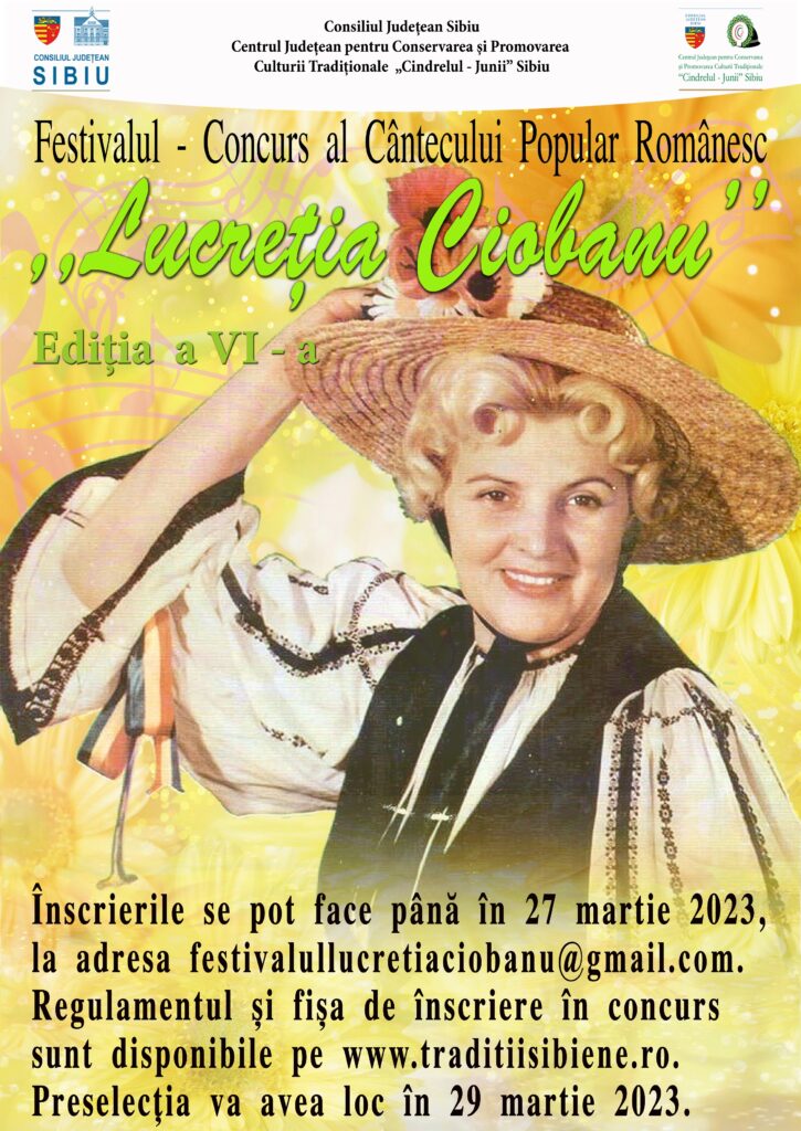 Festivalul-Concurs „Lucreția Ciobanu” dă startul înscrierilor pentru preselecție