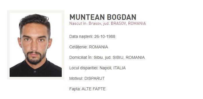 Sibian dispărut în Italia | Familia nu l-a mai putut contacta din septembrie 2022
