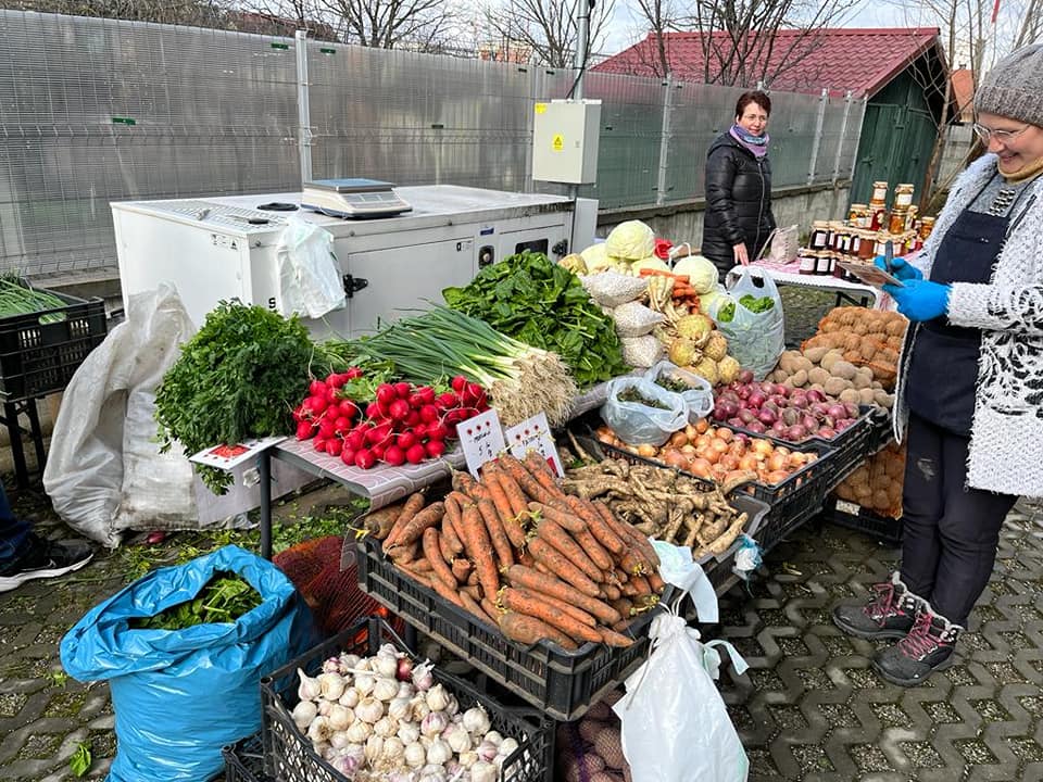 „Piața la birou” s-a mutat în curtea ADI Eco Sibiu