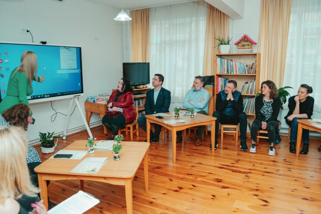 Adrian Bibu: Am avut bucuria de a participa la inaugurarea Centrului de documentare și informare din cadrul Grădiniței „Elefănțelul Curios” din Sibiu