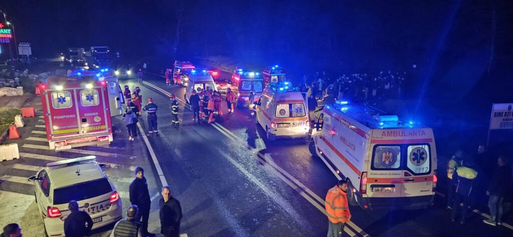 (C.P) USR Sibiu: Teribilul accident de aseara de pe  Hula Bradului, rezultatul ignoranței politice