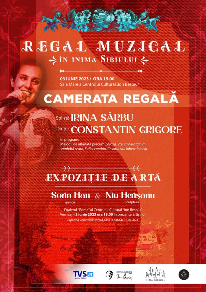Melodii românești de altădată, creațiile unor artiști sibieni de excepție și vinurile ce leagă prietenii își dau întâlnire la Centrul Cultural „Ion Besoiu”