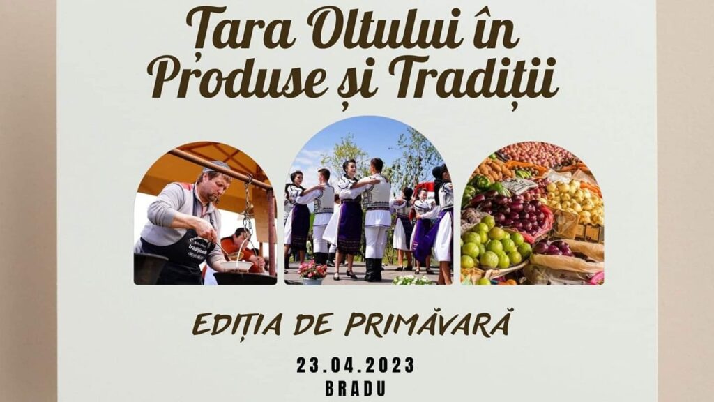 Primăria orașului Avrig și Asociația Crescătorilor de Animale Avrig vă invită la ediția de primăvară a Festivalului „Țara Oltului în Produse și Tradiții”