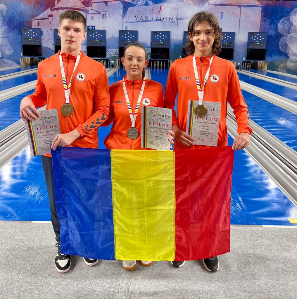 Aur și argint românesc la Campionatul Mondial de Popice Bowling din Croația