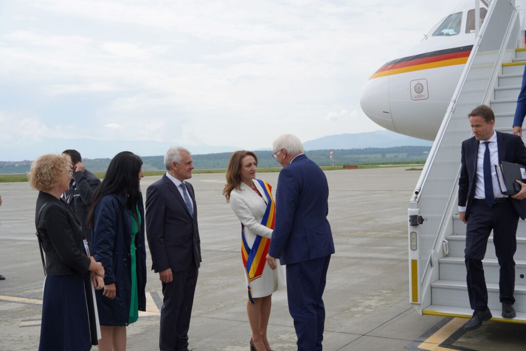 Daniela Cîmpean i-a urat „bun venit” președintelui Republicii Federale Germania