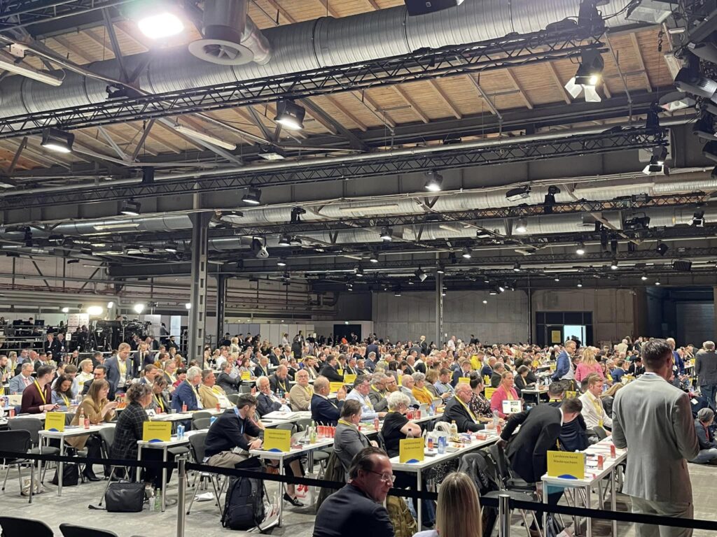 Deputatul sibian, Dan Barna, a participat la al 74-lea Congres al Freie Demokratische Partei (FDP) - Free Democratic Party