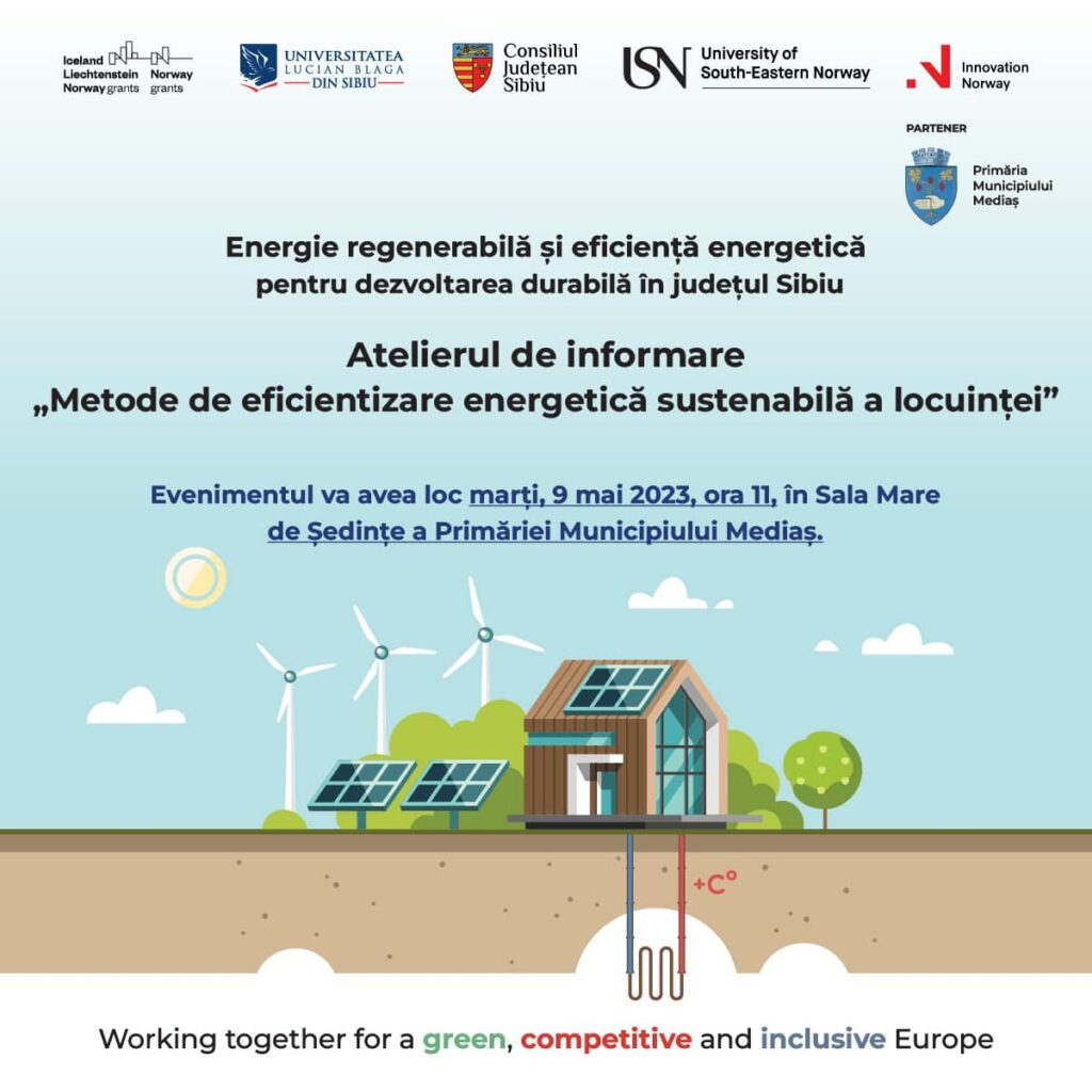 Gheorghe Roman: Invităm toți medieșenii la un atelier de informare privind metodele de eficientizare energetică sustenabilă