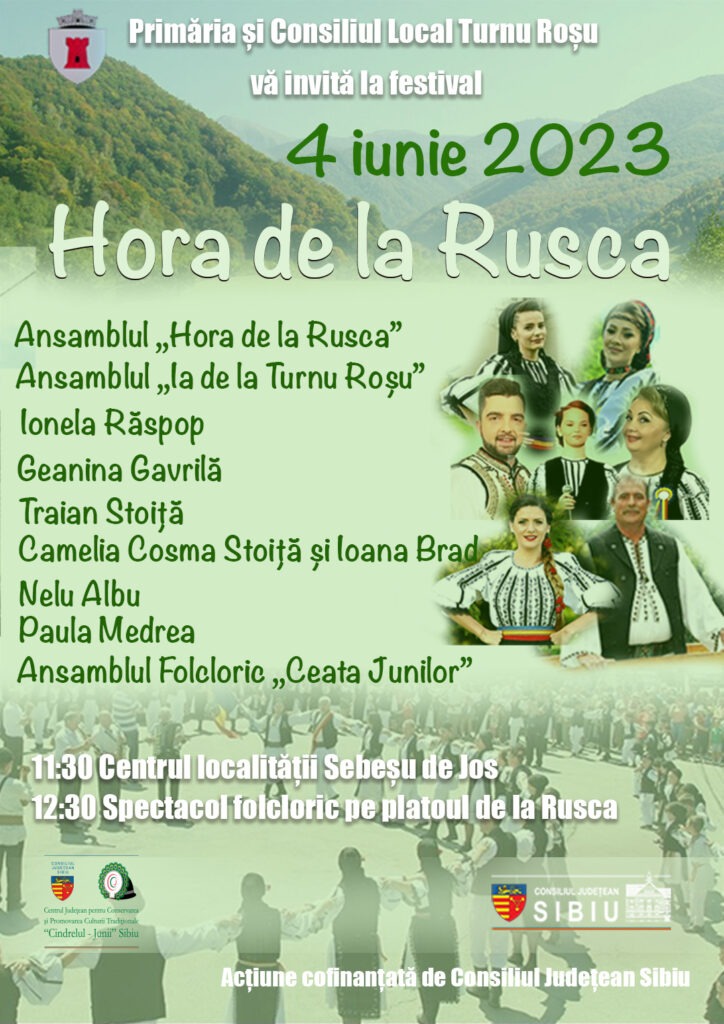 Inimoasa comunitate din Sebeșu de Jos încinge, de Rusalii, o horă cu noduri, cum alta nu-i: HORA DIN RUSCA