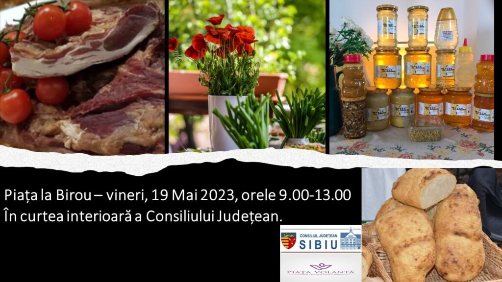 Piața Volantă Transilvania: Haideți la piață să gustați din bunătățile locale!