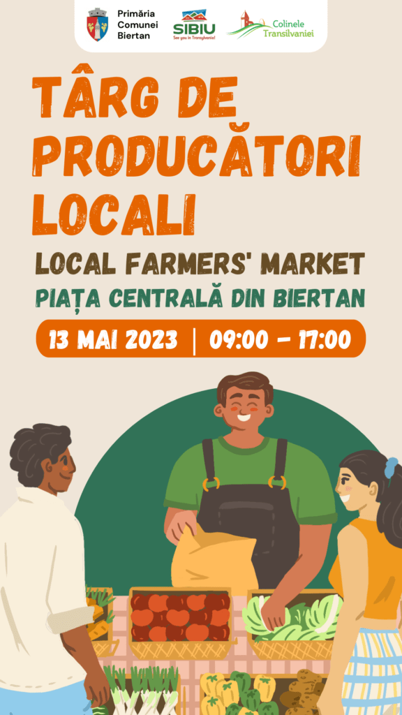 Primăria Comunei Biertan deschide seria de târguri lunare