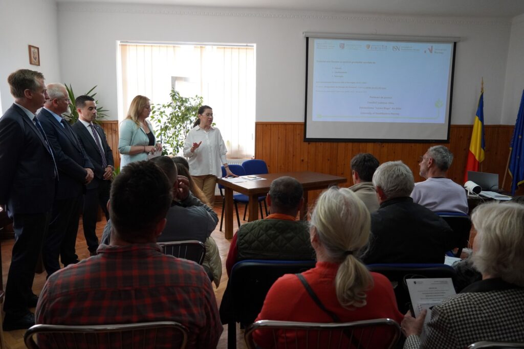 Un nou atelier de conștientizare cu privire la „Metode de eficientizare energetică sustenabilă a locuinței” la Porumbacu de Jos