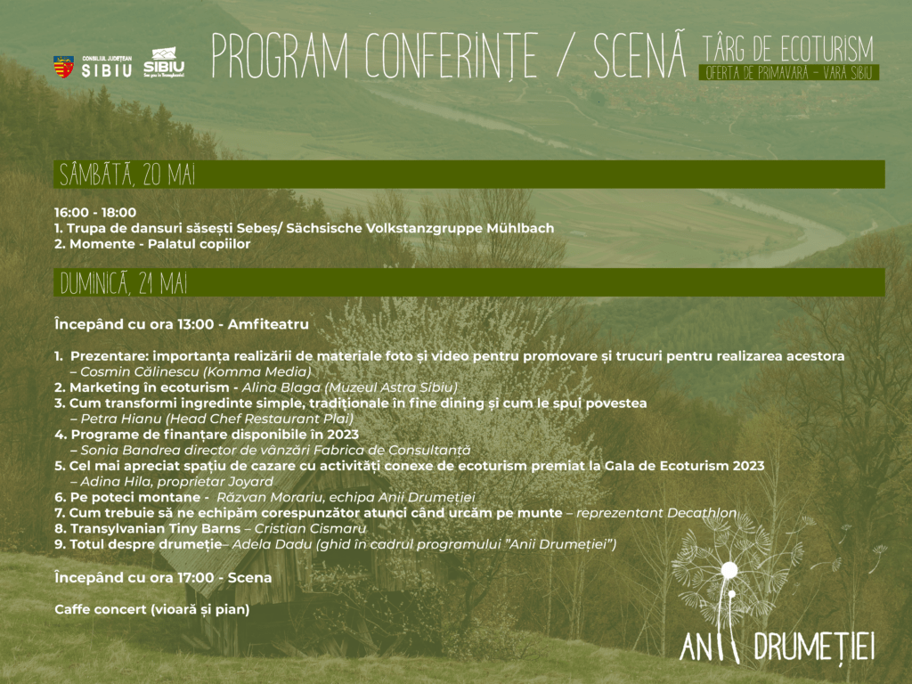 A patra ediție a Târgului de Ecoturism, organizată în zona Târgului de Țară din Muzeul Astra