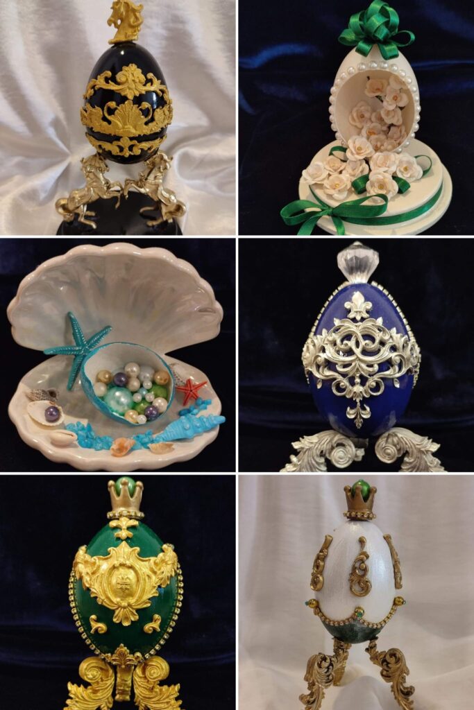 Eveniment expozițional CONTRASTE: lucrări inedite de sculptură în coji de ouă și picturi