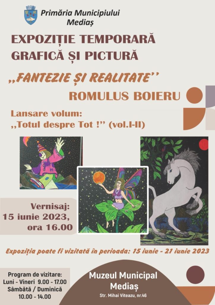 Expoziţie temporară de grafică și pictură „Fantezie și Realitate”