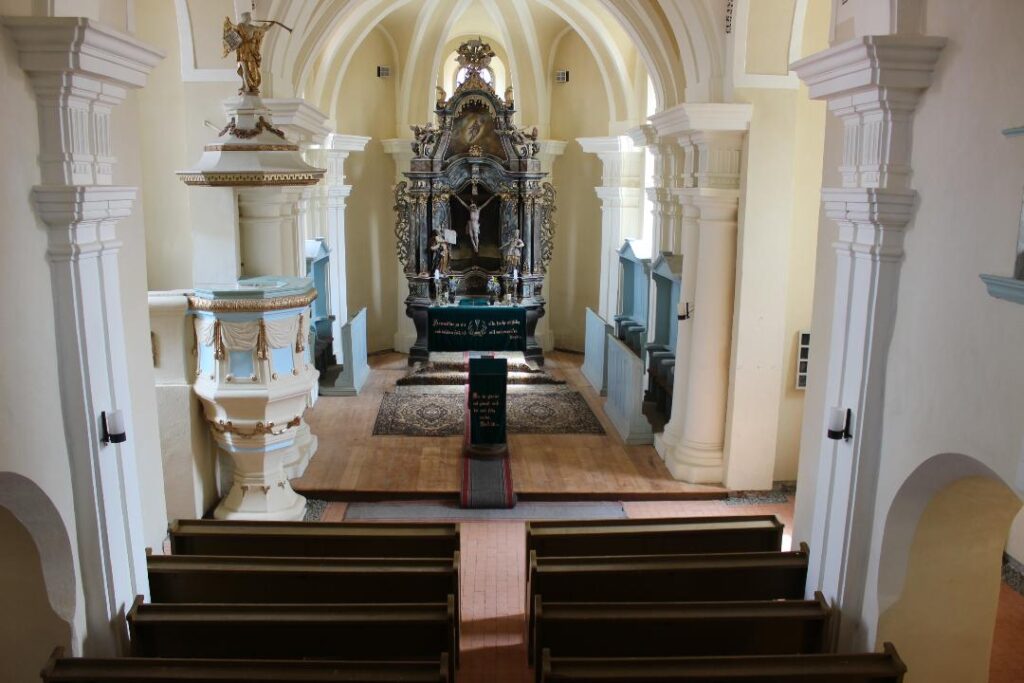 Monument repus în valoare la Miercurea Sibiului. Lucrări finalizate la Ansamblul Bisericii Evanghelice Fortificate din Miercurea Sibiului
