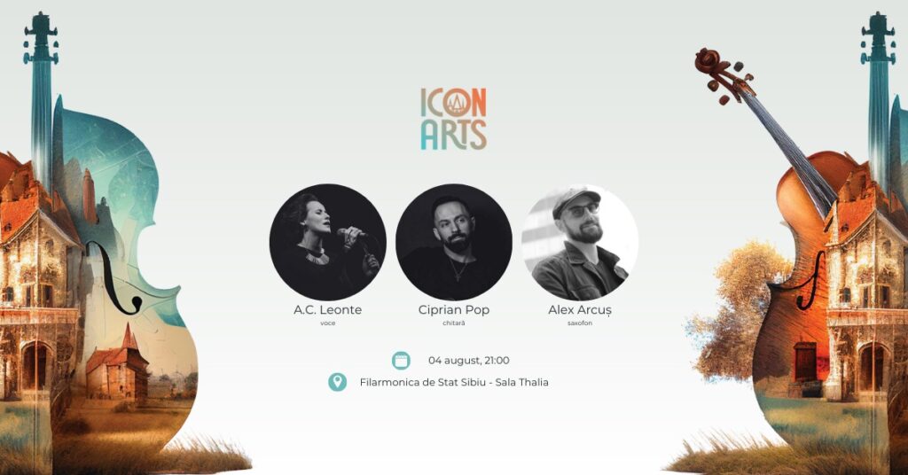 Academia ICon Arts Transilvania și Filarmonica de Stat Sibiu vă propun o seară de jazz la asfințit pe acoperișul celei mai active instituții de cultură din județul Sibiu