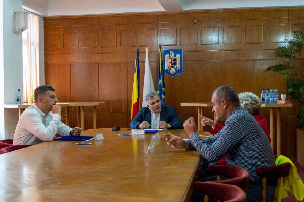 Semnare contract „Canalizare pluvială Șoseaua Sibiului“