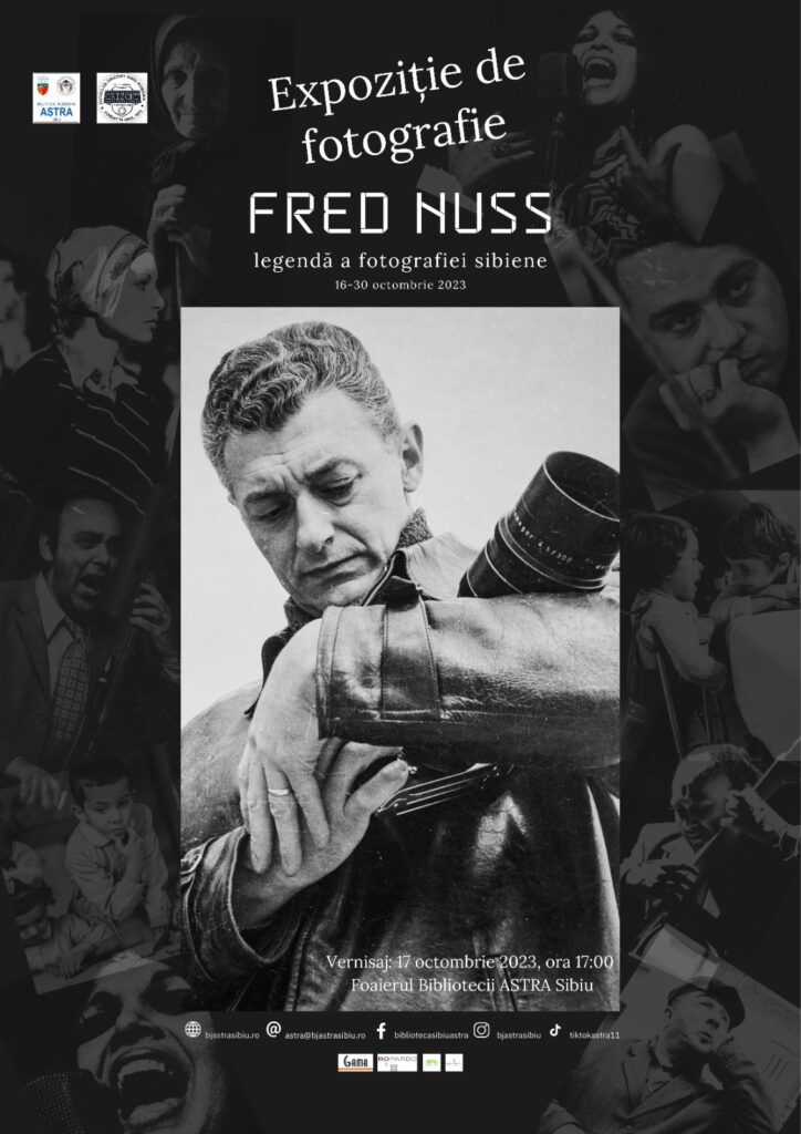 Expoziție foto „Fred Nuss – legendă a fotografiei sibiene”