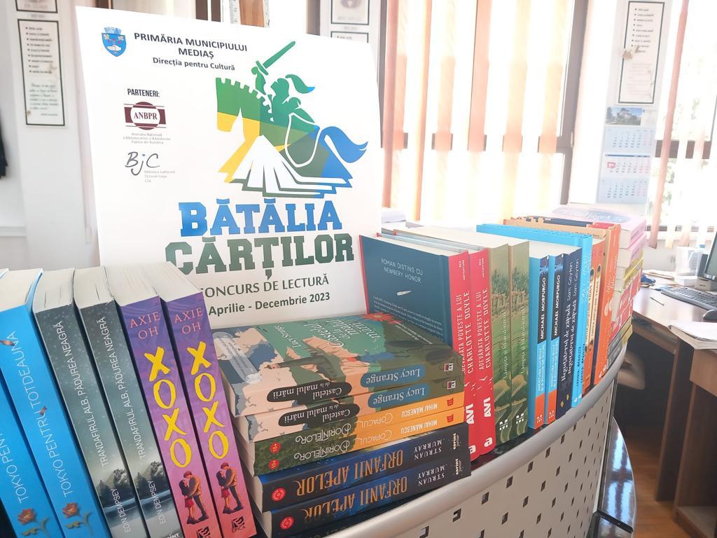 Concursul Naţional de Lectură „Bătălia Cărților” 2023 se apropie de final