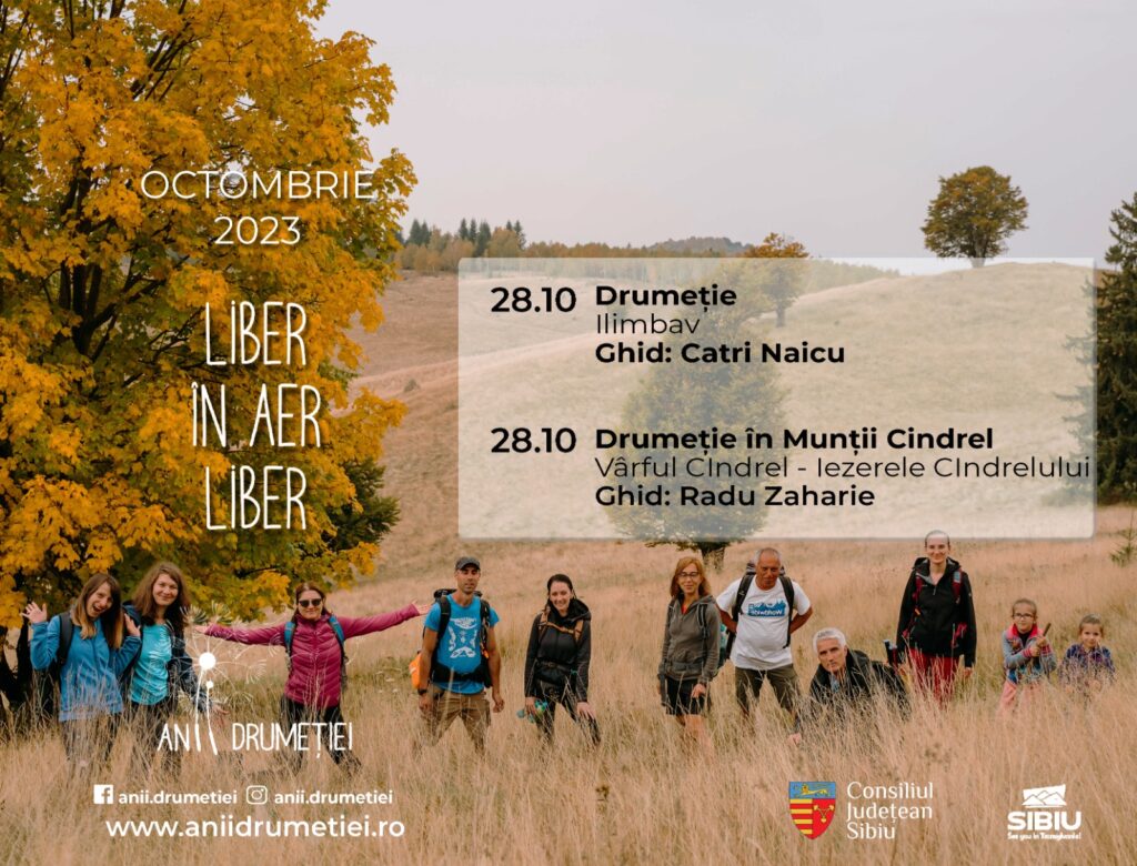 Nu ratați drumețiile din Ilimbav și Munții Cindrel