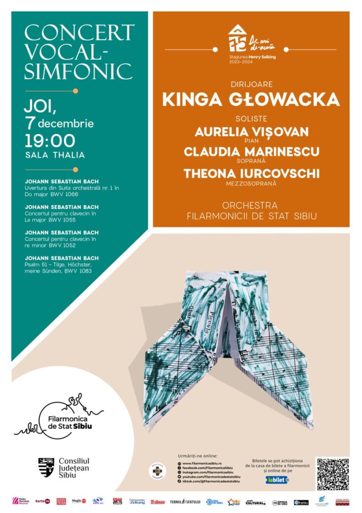 Evenimentele săptămânii 4-10 decembrie la Filarmonica de Stat Sibiu