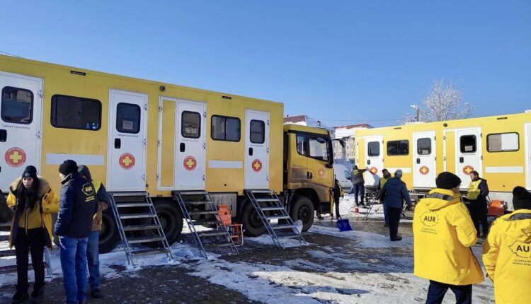 FOTO- VIDEO Caravana medicală AUR a ajuns în comuna Brădeni