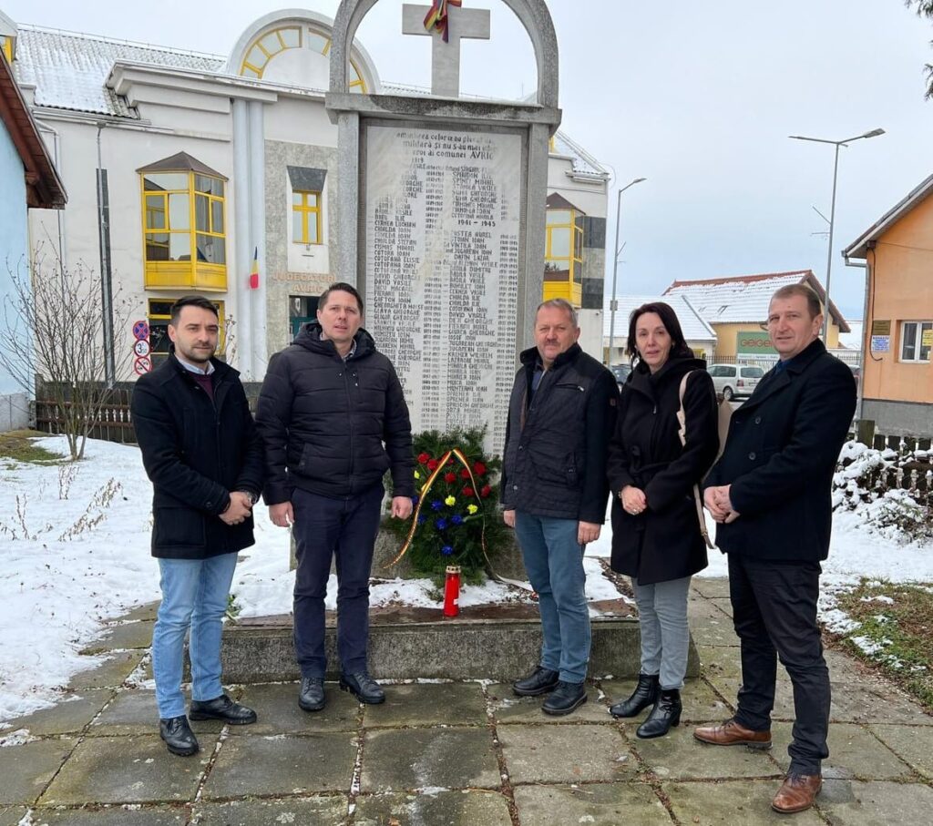 Ziua Unirii Principatelor Române, sărbătorită de autoritățile orașului Avrig