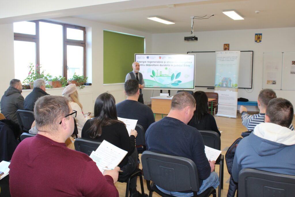 Atelier despre metodele de eficientizare energetică sustenabilă a locuinței, în comuna Șura Mică