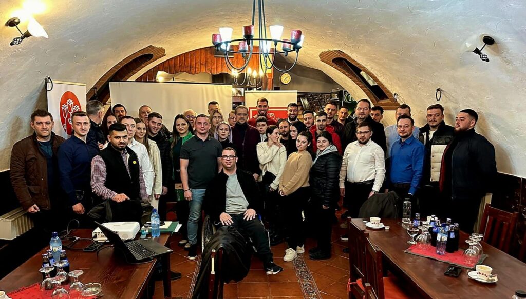 Bogdan Trif: Echipa Tineretului Social-Democrat din Mediaș este determinată să se implice activ în problemele comunității, iar Denis este sufletul acestei organizații