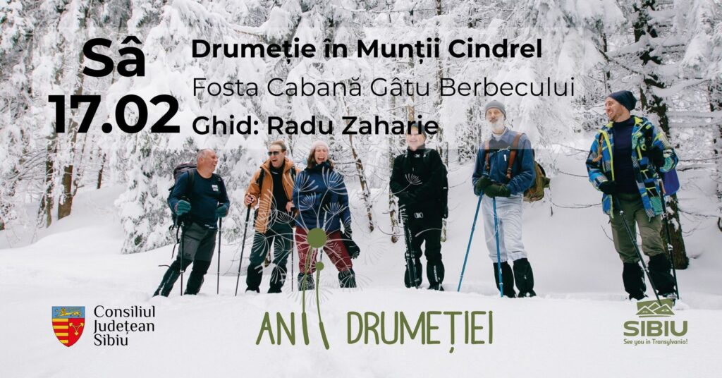 Drumeție în Munții Cindrel la fosta cabana Gâtu Berbecului
