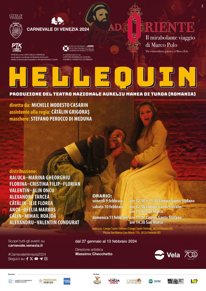 Naționalul turdean, singurul teatru din România, prezent la faimosul Carnevale di Venezia