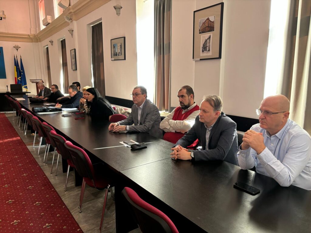 Prima ședință de lucru a Comisiei de Dialog Social Sibiu