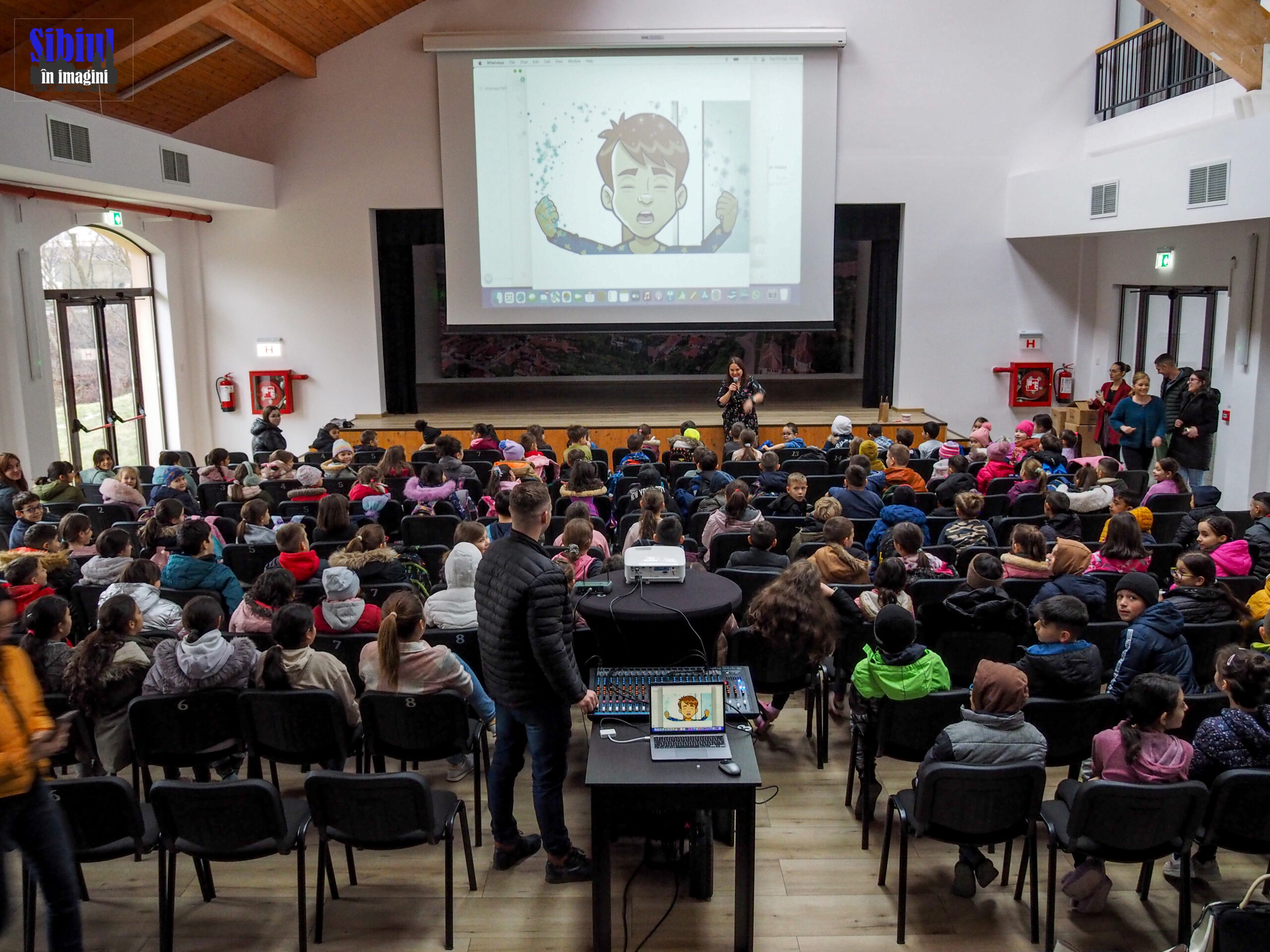 Educație și zâmbete sănătoase. Elevii din Șura Mare au învățat secretele îgienii orale