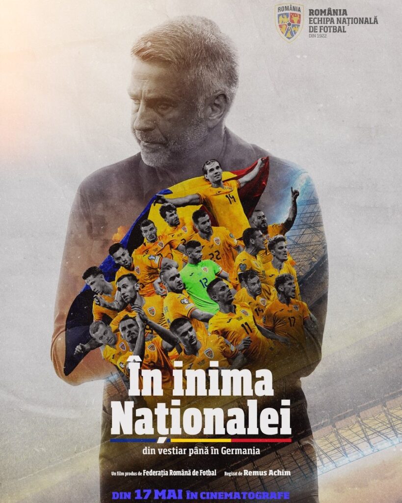 “În inima Naționalei – Din vestiar până în Germania”, povestea calificării la EURO 2024, un film ce deschide la Cineplexx Sibiu ușa vestiarului Echipei Naționale pentru suporteri