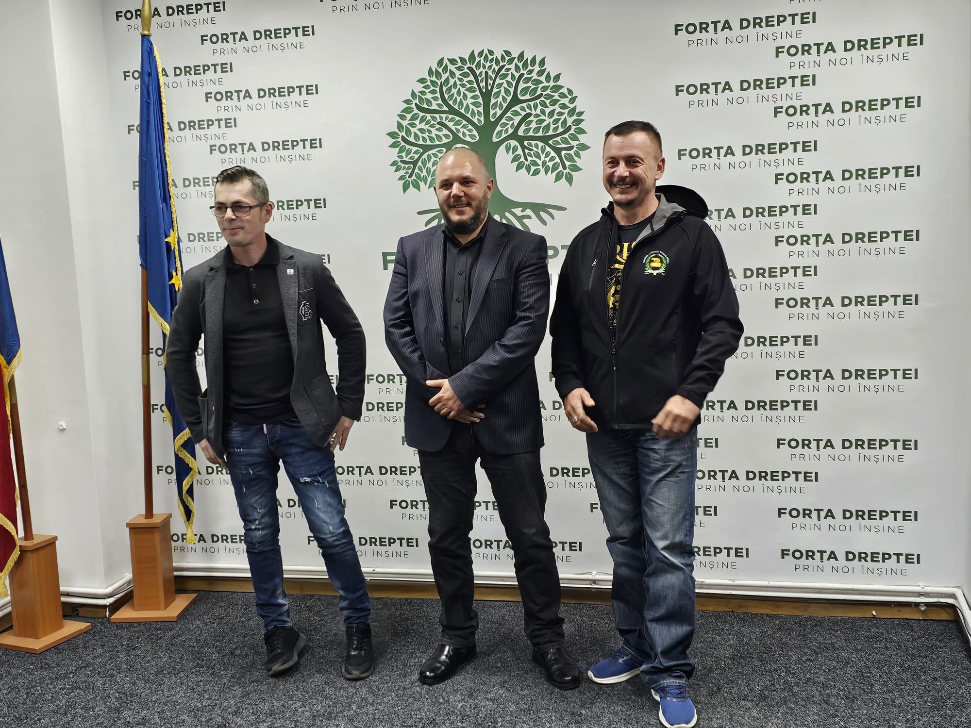 Constantin Șovăială, Președintele Organizației Județene Forța Dreptei: "