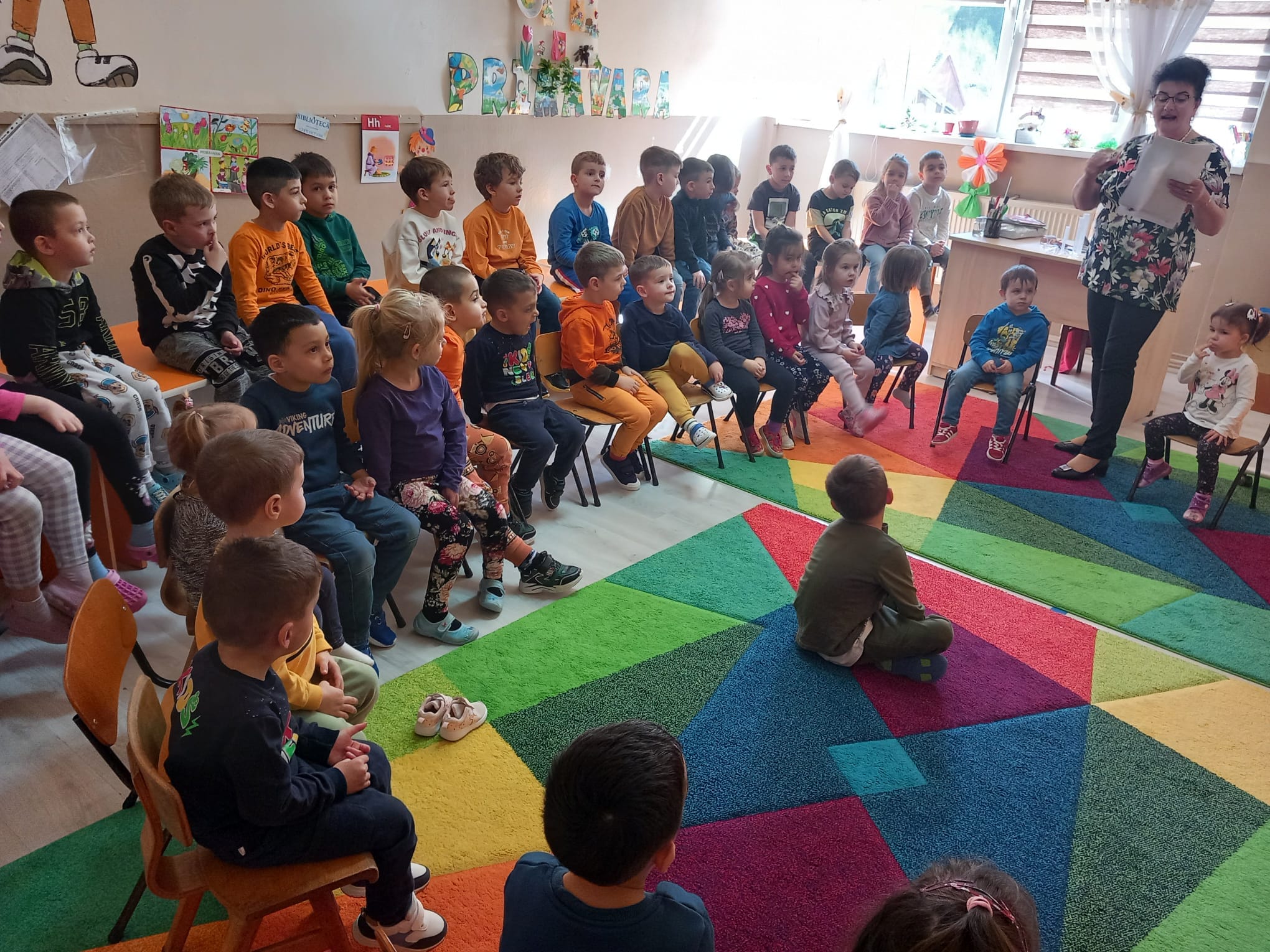 Prescolarii de la GPP (Ritivoi) au sărbătorit Ziua Internațională a Apei