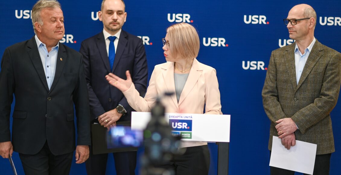 VIDEO - Ruxandra Cibu Deaconu, pentru primar al Municipiului Sibiu, și Adrian Echert, pentru președinte al Consiliului Județean, sunt candidații desemnați de Alianța Dreapta Unită în Sibiu